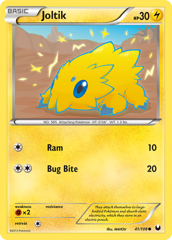 Joltik (41/108) [Blanco y negro: Exploradores oscuros] 