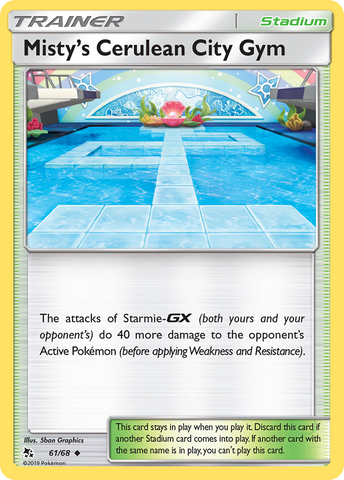 Gimnasio de Misty's Cerulean City (61/68) [Sol y Luna: Destinos ocultos] 