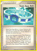 Cinturón Team Aqua (76/95) [EX: Team Magma vs Team Aqua] 