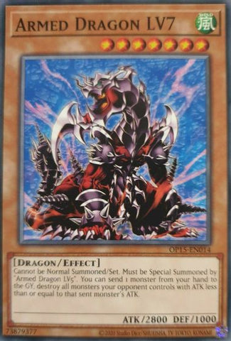 Dragón Armado LV7 [OP15-EN014] Común 