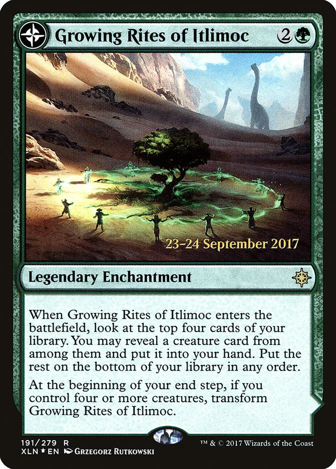Ritos crecientes de Itlimoc // Itlimoc, cuna del sol [Promociones de presentación de Ixalan] 