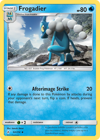 Frogadier (52/214) [Sol y Luna: Vínculos inquebrantables] 