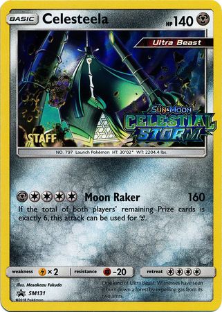 Celesteela (SM131) (Promoción de presentación del personal) [Sol y luna: Promociones de Black Star] 
