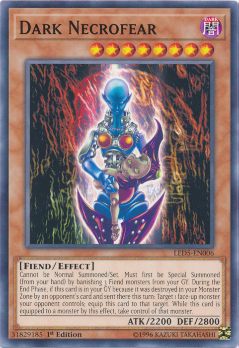 Necromiedo Oscuro [LED5-EN006] Común 