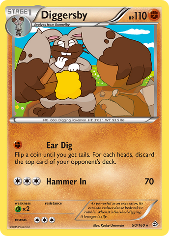 Diggersby (90/160) [XY: Choque primigenio] 