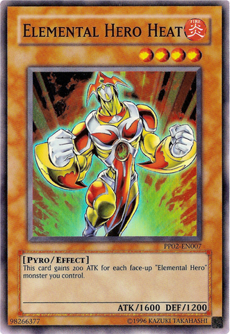 Calor de héroe elemental [PP02-EN007] Súper raro 