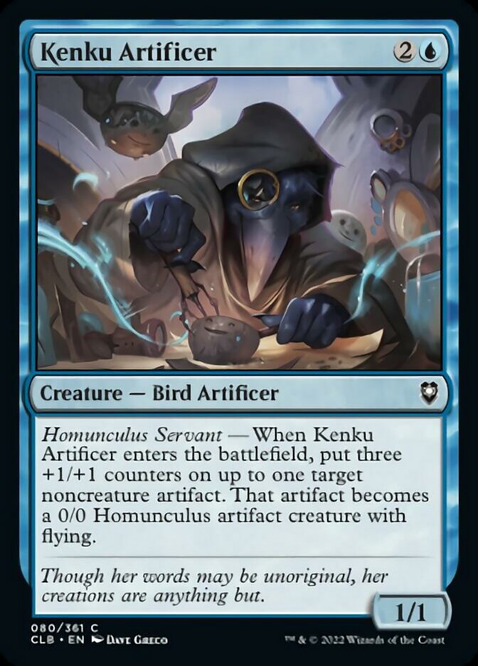 Kenku Artificer [Commander Legends: Batalla por Baldur's Gate] 
