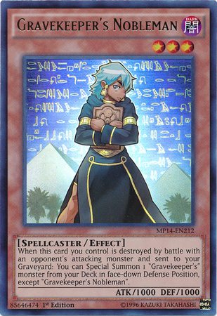 Noble cuidador de tumbas [MP14-EN212] Ultra raro 
