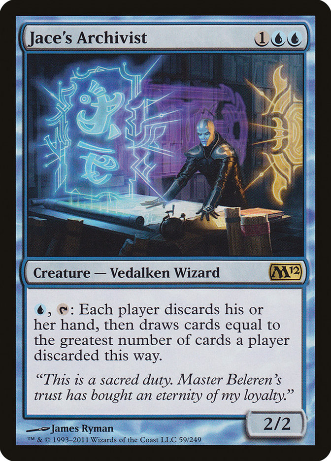 Archivista de Jace [Magic 2012] 