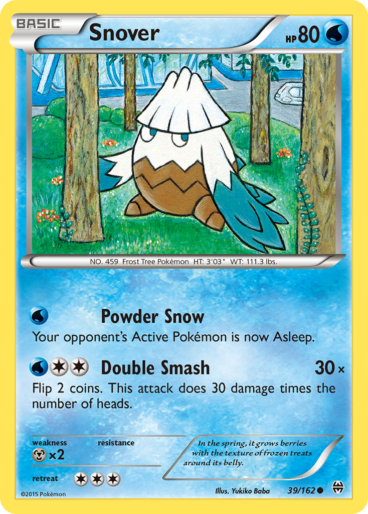 Snover (39/162) [XY: AVANCE] 