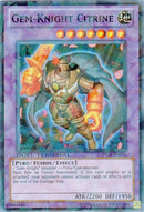 Citrino Caballero Gema [DT06-EN035] Súper Raro 