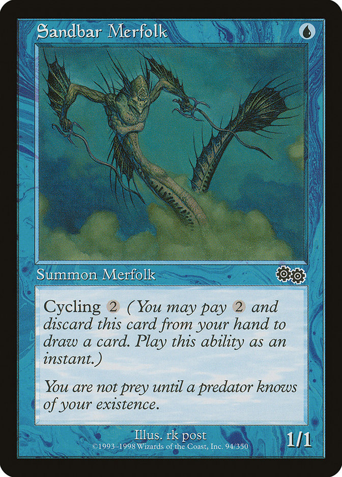 Tritones del banco de arena [La saga de Urza] 