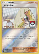 Lusamine (153a/156) (League Challenge Alt Art, 4to lugar) [Sol y Luna: Ultra Prisma] 