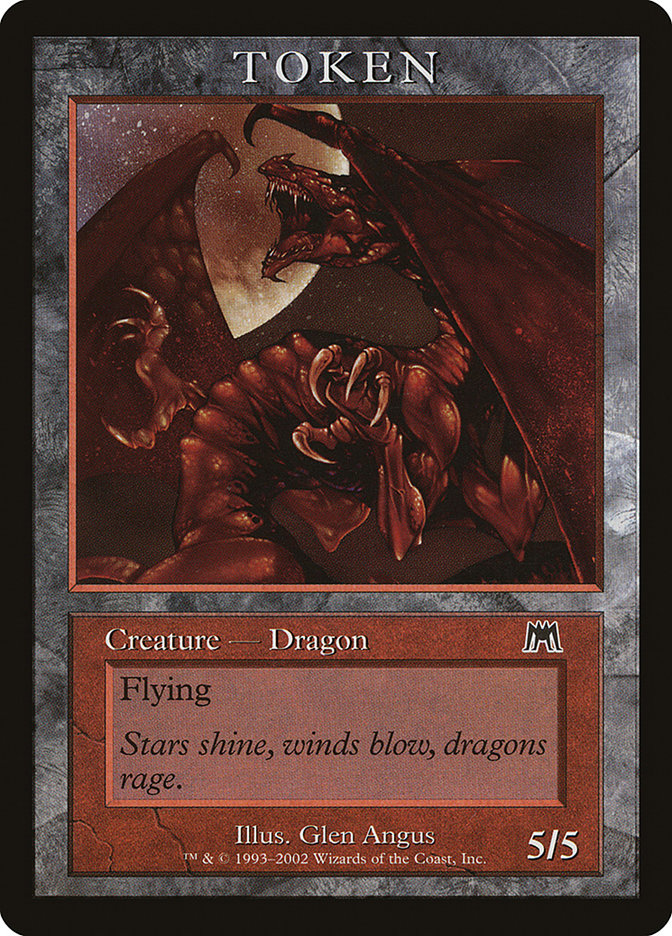 Ficha de dragón [Magic Player Rewards 2002] 