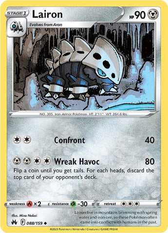 Lairon (088/159) [Espada y escudo: Crown Zenith] 