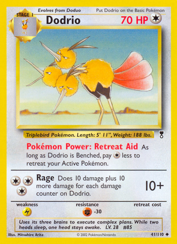 Dodrio (41/110) [Colección legendaria] 