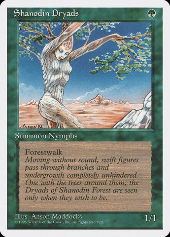 Shanodin Dryads [Cuarta Edición] 