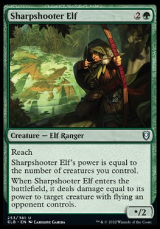 Elfo francotirador [Commander Legends: Batalla por Baldur's Gate] 