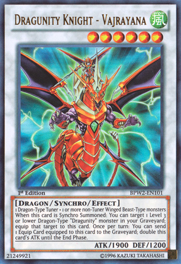 Caballero Dragunity - Vajrayana [BPW2-EN101] Ultra raro 