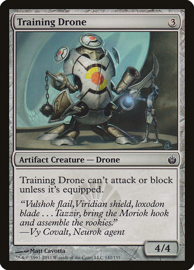 Drone de entrenamiento [Mirrodin asediado] 