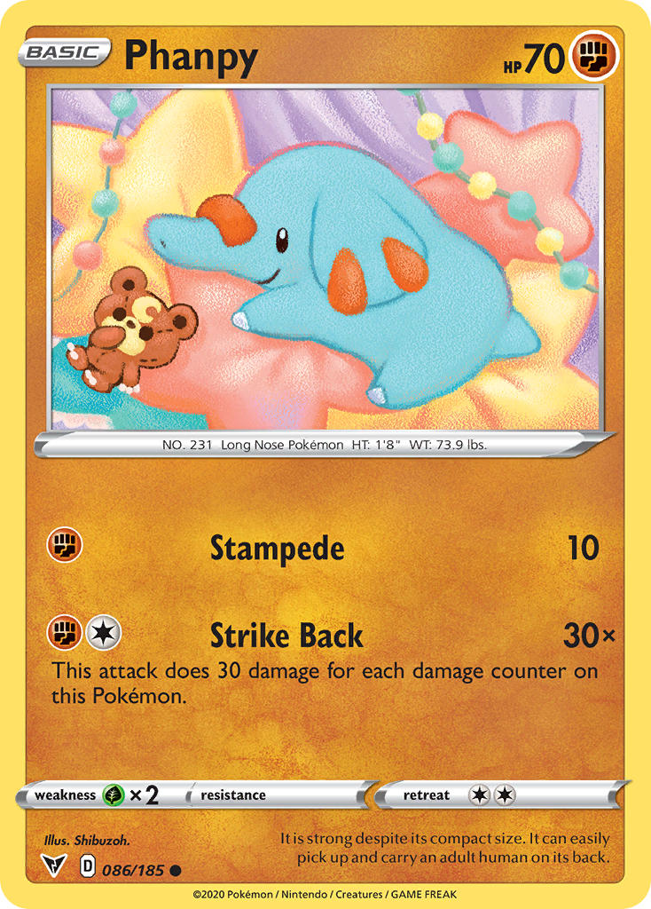 Phanpy (086/185) [Espada y escudo: voltaje vivo] 