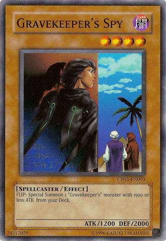 Espía del cuidador de tumbas [CP03-EN003] Súper raro 
