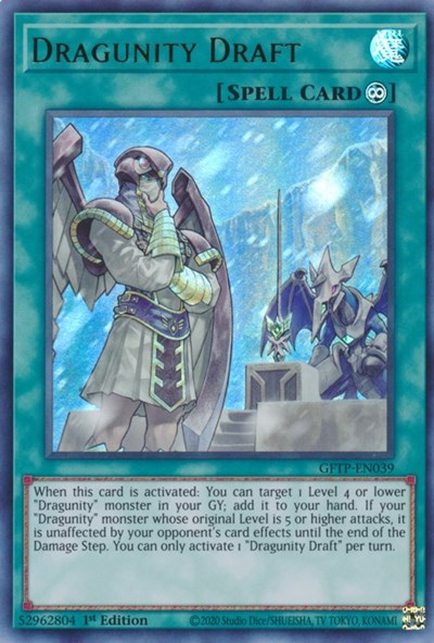 Borrador de Dragunity [GFTP-EN039] Ultra raro 