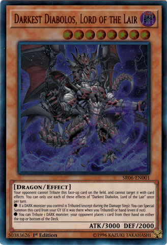 Darkest Diabolos, Señor de la Guarida [SR06-EN001] Ultra Raro 