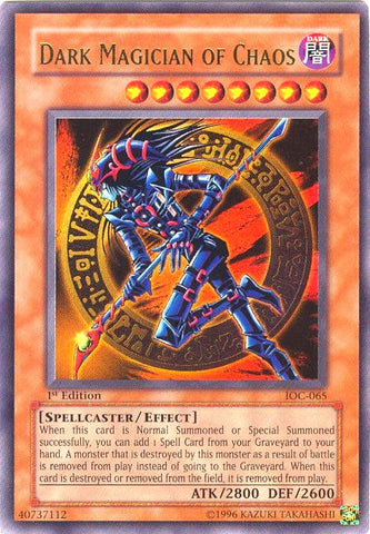 Mago Oscuro del Caos [IOC-065] Ultra Raro 