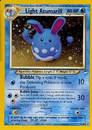 Azumarill ligero (13/105) [Neo Destiny Unlimited] 