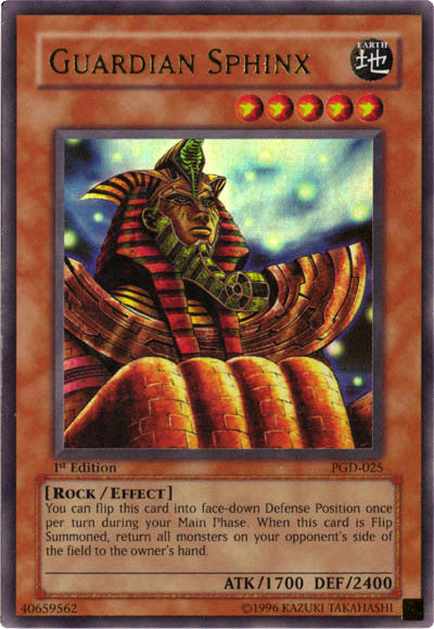 Esfinge guardiana [PGD-025] Ultra rara 