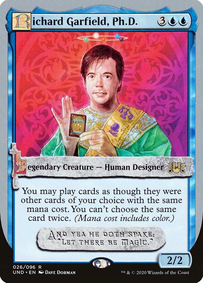 Richard Garfield, Ph.D. [No autorizado] 