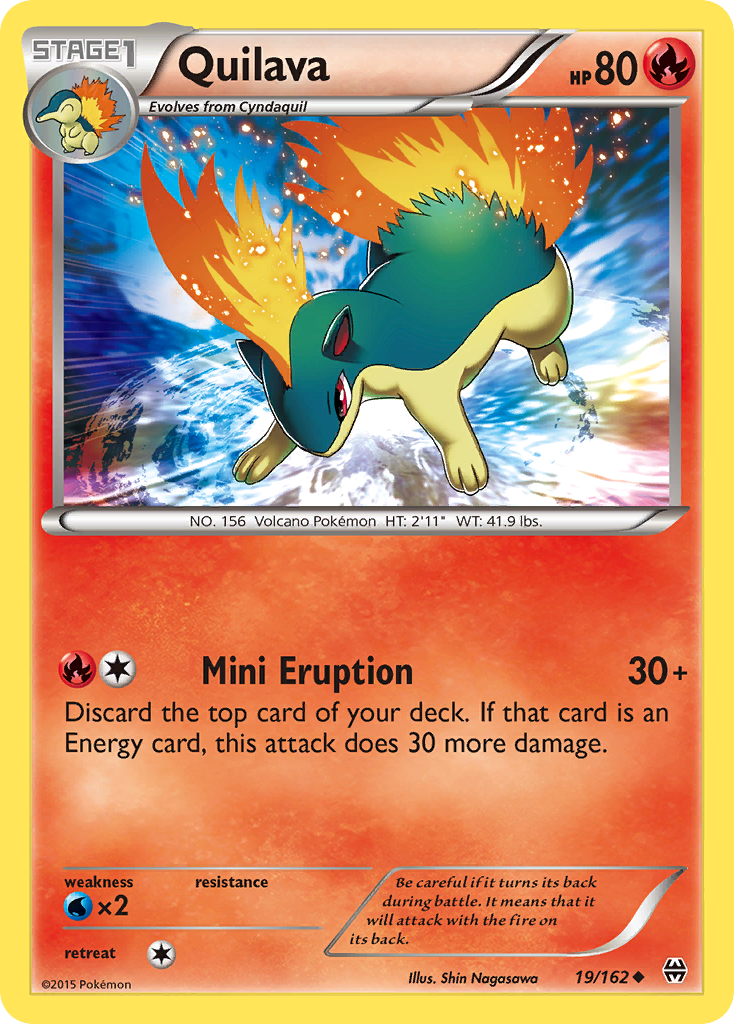 Quilava (19/162) [XY: AVANCE] 