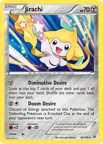 Jirachi (42/108) [XY: Cielos rugientes] 