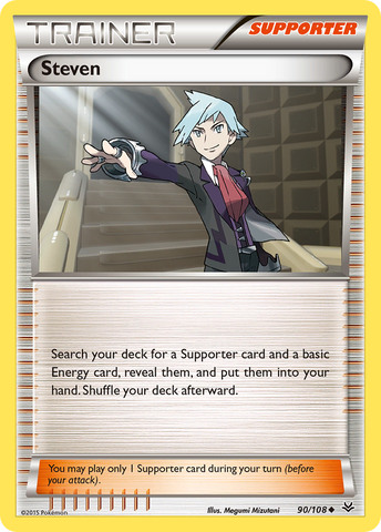 Steven (90/108) [XY: Cielos rugientes] 