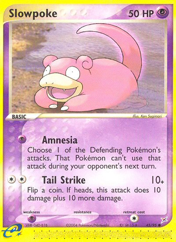 Slowpoke (45/95) [EX: Equipo Magma vs Equipo Aqua] 