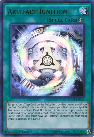 Encendido de artefacto [MP15-EN034] Ultra raro 