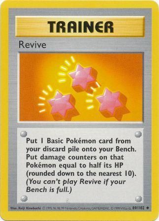 Revivir (89/102) [Conjunto básico Shadowless Unlimited] 