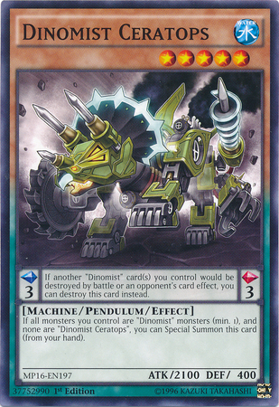 Dinomista Ceratops [MP16-EN197] Común 