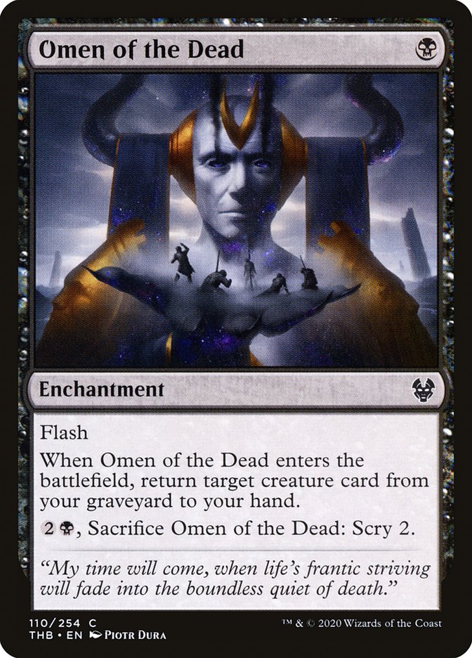Presagio de los muertos [Theros más allá de la muerte] 