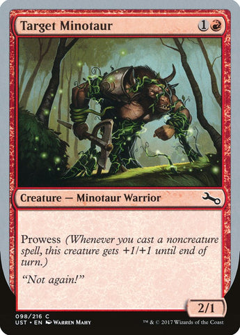 Minotauro objetivo (Vine Art) [inestable] 
