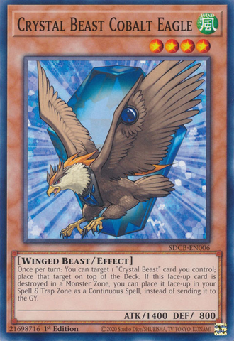 Águila Cobalto Bestia de Cristal [SDCB-EN006] Común 