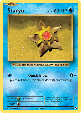Staryu (30/108) [XY: Evoluciones] 