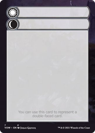 Tarjeta de ayuda (7/9) [Innistrad: fichas de voto carmesí] 