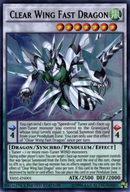 Dragón rápido de ala transparente [YA02-EN001] Ultra raro 