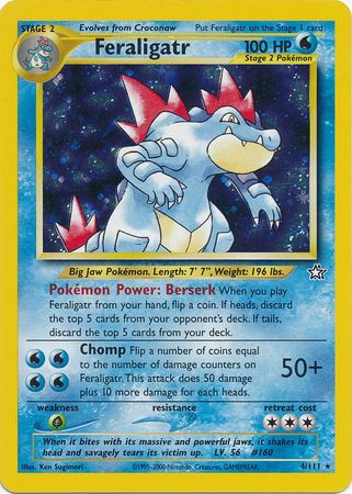 Feraligatr (4/111) [Neo Génesis Ilimitado] 