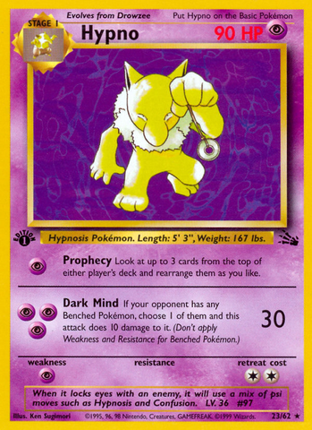 Hypno (23/62) [Fossil 1.ª edición] 