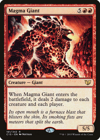 Gigante de magma [Comandante 2015] 