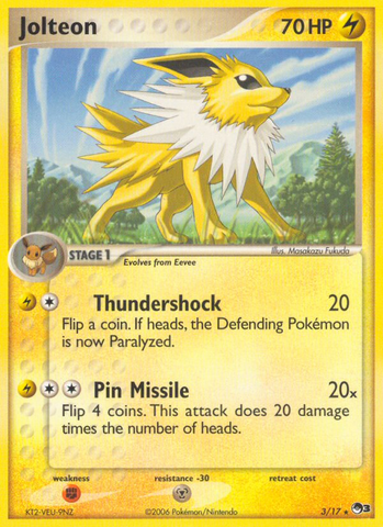 Jolteon (17/3) [Serie POP 3] 