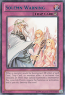 Advertencia solemne (azul) [DL18-EN019] Raro 